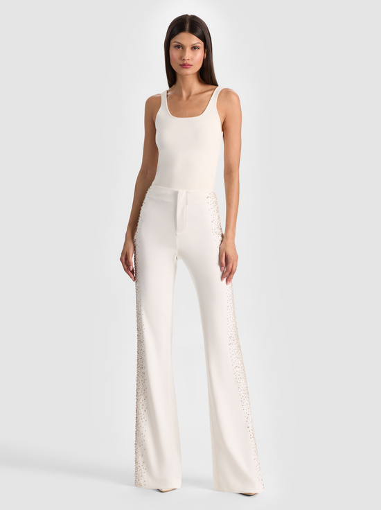 OFF WHITE-TEENY BOOTCUT PANT