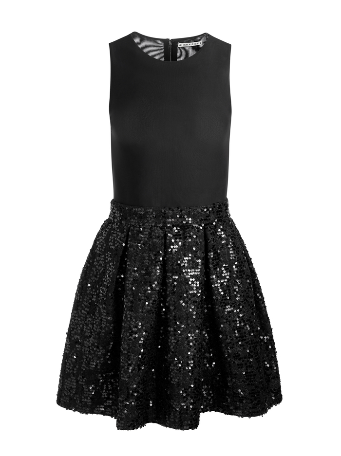 CHARA MINI DRESS - BLACK image 5 - Alice And Olivia