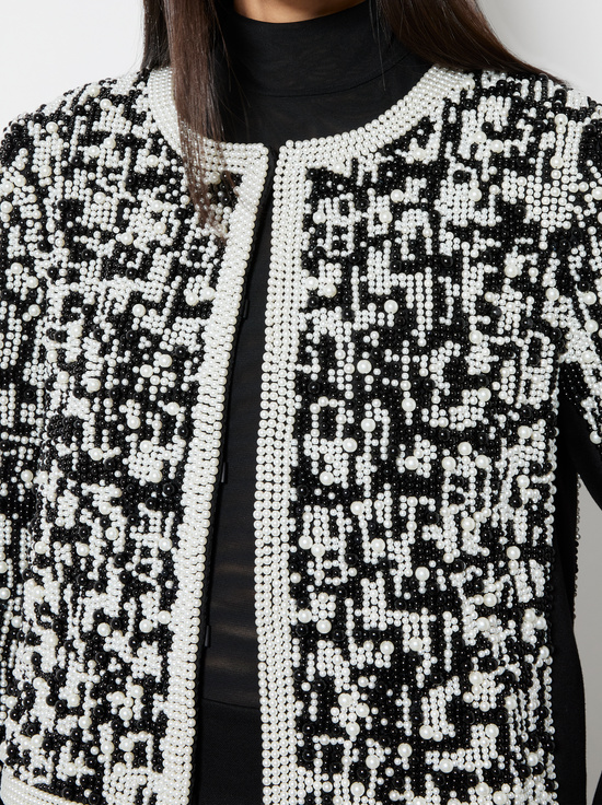 BLACK/WHITE-KIDMAN JACKET