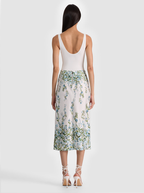 FRESH AIR CAROLINA BLUE-MAEVE SLIP SKIRT