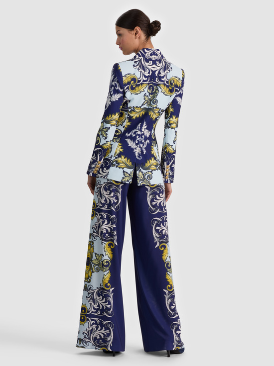 ANTIQUE SCROLL-HOPE FITTED BLAZER