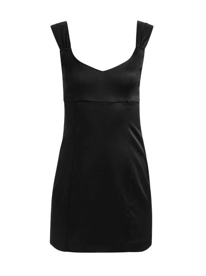 RENEE FITTED MINI DRESS - BLACK image 5 - ALICE + OLIVIA