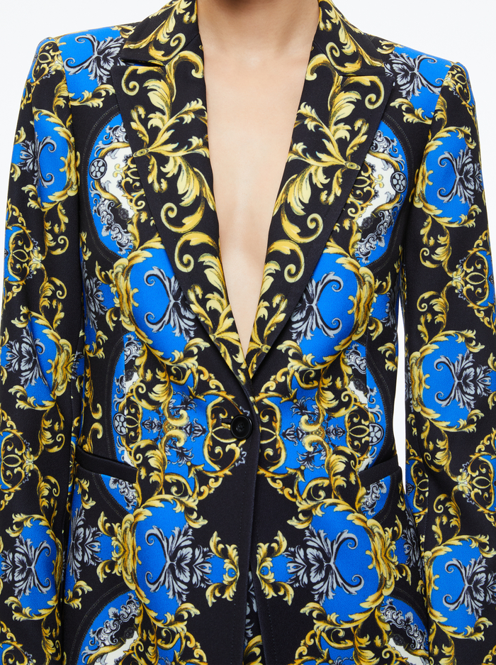 BREANN FITTED BLAZER - REGAL ROMANCE SAPPHIRE image 3 - Alice And Olivia