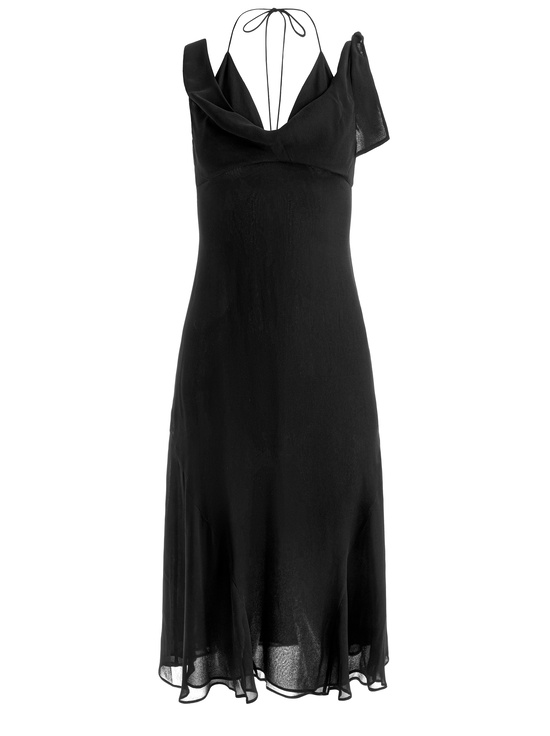 BLACK-ABIGAIL BIKINI MIDI DRESS