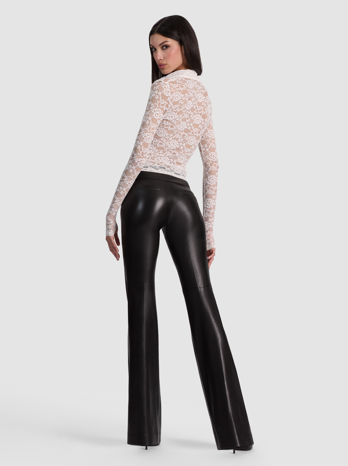 KARA LACE BUTTON DOWN - OFF WHITE image 2 - ALICE + OLIVIA