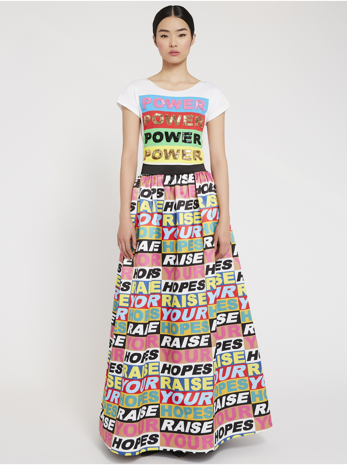 AO X LAKWENA MIKEY TEE - WHITE/MULTI image 5 - ALICE + OLIVIA