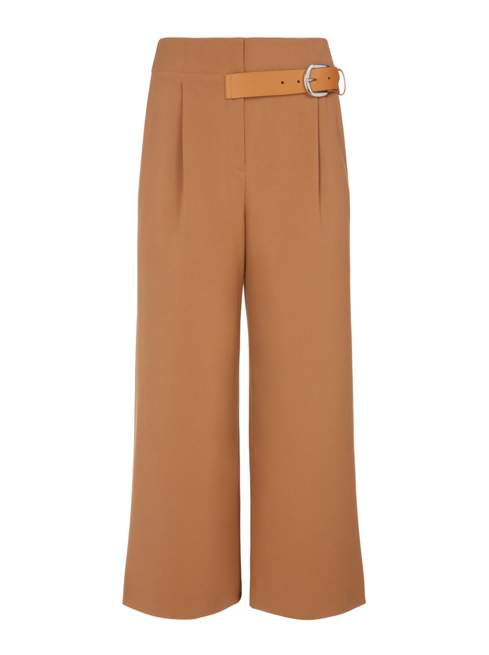 ADELINA BELTED PANT - CAMEL image 5 - ALICE + OLIVIA