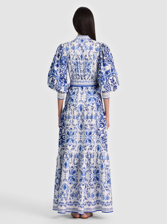 SOLSTICE-CORA MAXI SHIRT DRESS