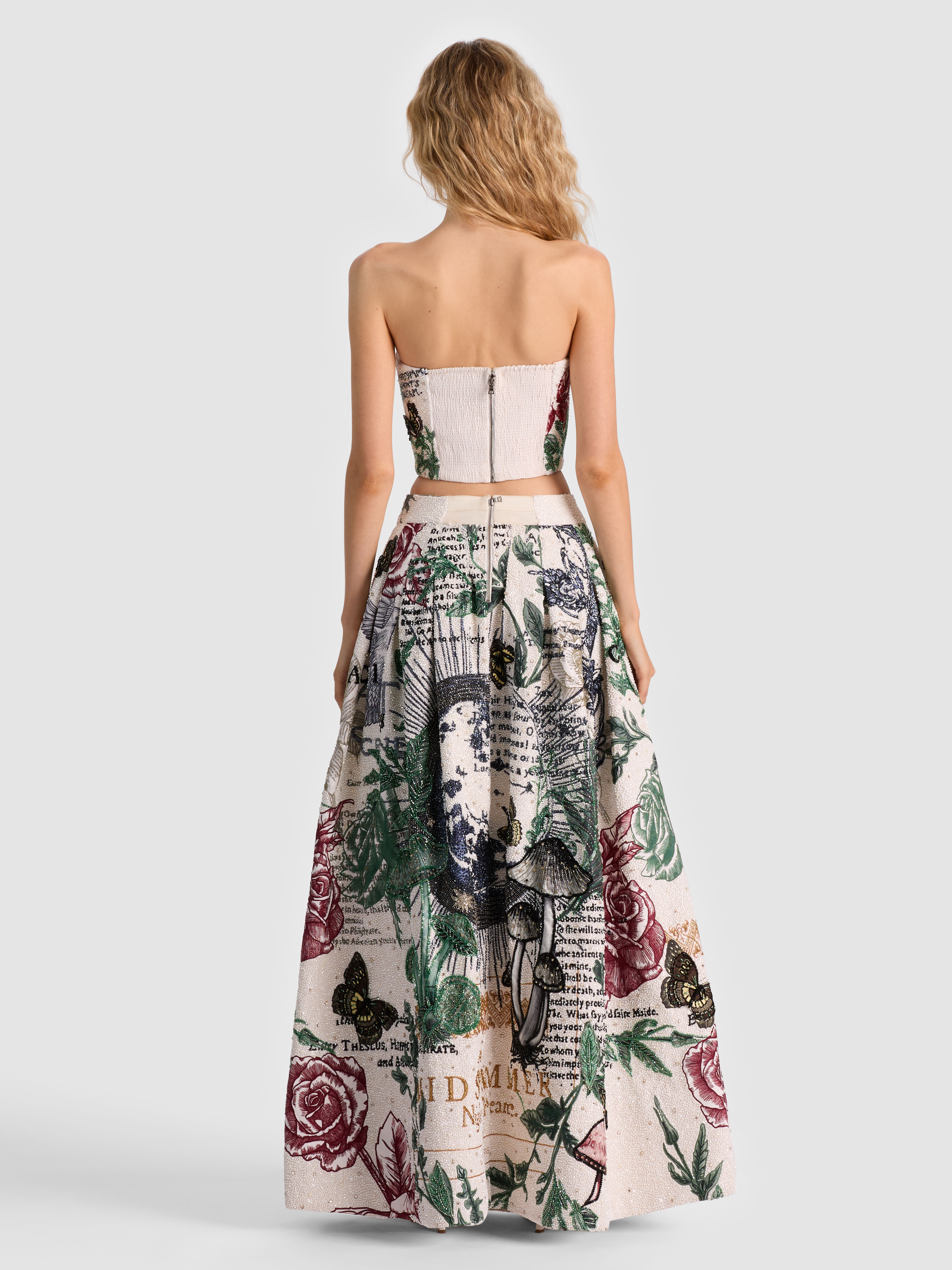 必見★【alice＆olivia】Monnie Shoulder タイ マキシ ドレス 必見☆【alice＆olivia】Monnie Shoulder タイ マキシ ドレス
