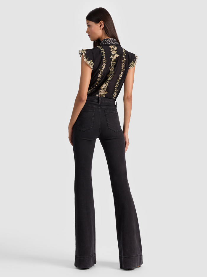 MARTEL BLOUSE - FREE FALLING image 2 - Alice And Olivia