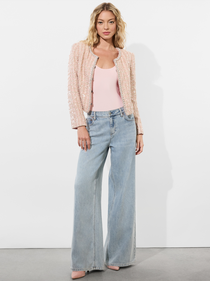 KIDMAN JACKET - PEARL BLUSH image 5 - Alice And Olivia