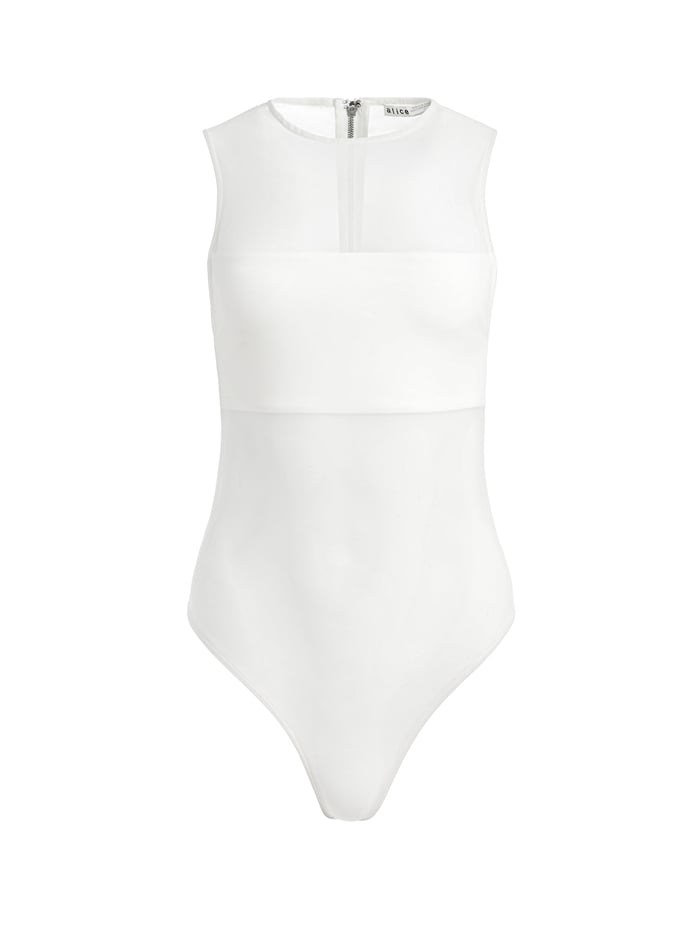 NICHOL BODYSUIT - ECRU image 5 - Alice And Olivia