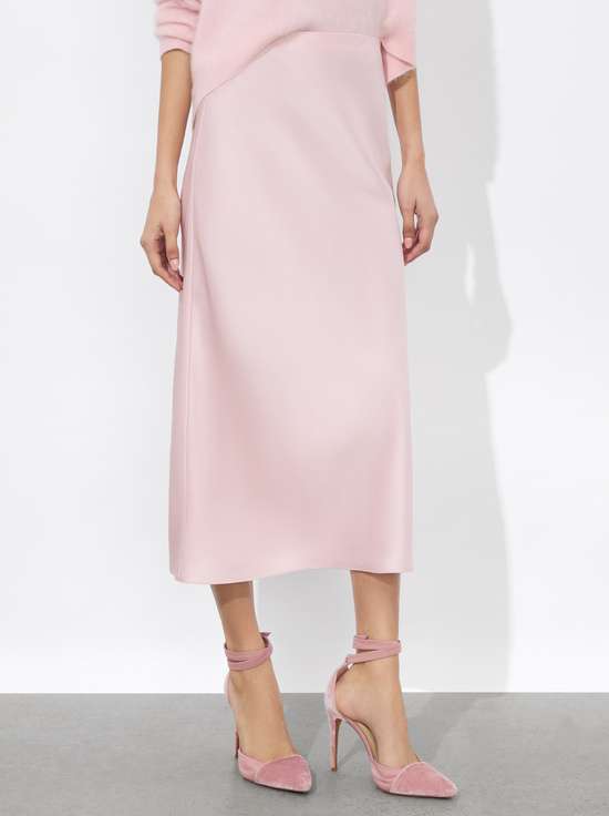 SHELL PINK-MAEVE SLIP SKIRT