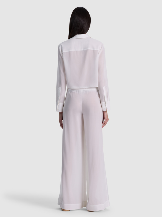 OFF WHITE-JENNA PLEATED PANT