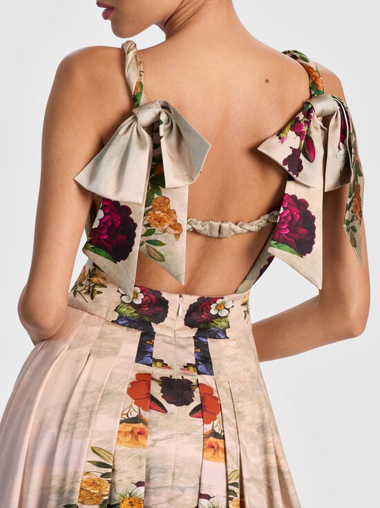FORBIDDEN FOREST-HANA MIDI DRESS