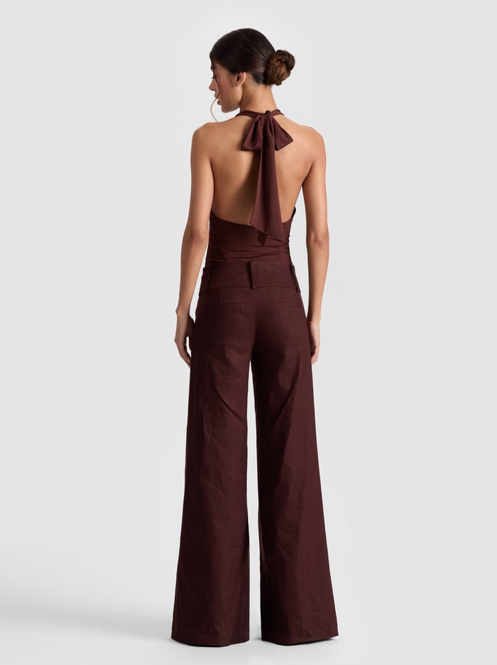 PIPPA BODYSUIT - MOCHA image 2 - Alice And Olivia