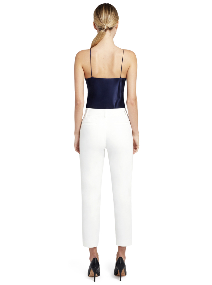 STACEY SLIM MID RISE PANT - WHITE image 1 - Alice And Olivia