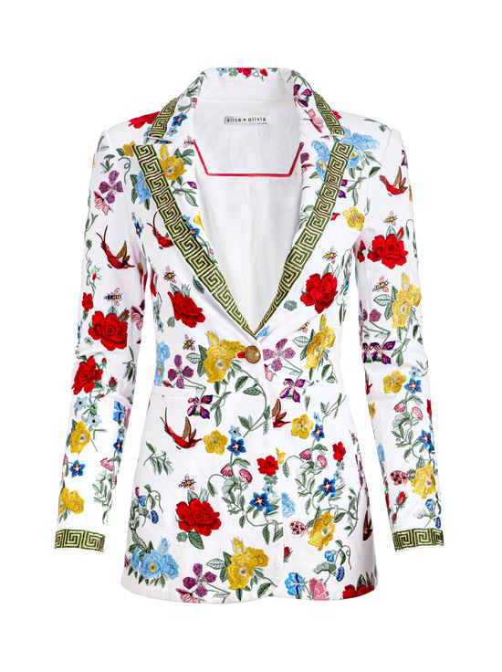 DOLLHOUSE-BREANN EMBROIDERED BLAZER