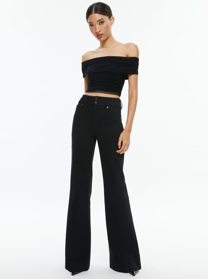 ISADOLA TOP - BLACK image 4 - Alice And Olivia