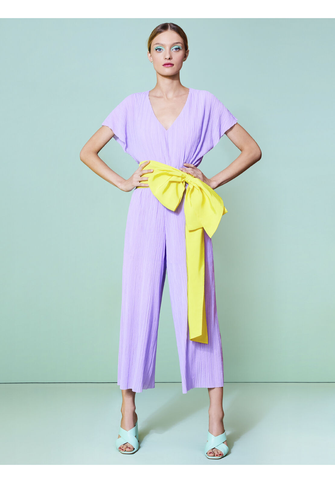 alice and olivia lavender dress