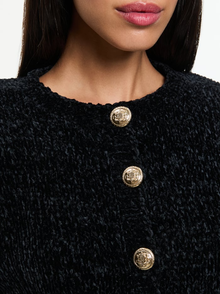 BREANNA CARDIGAN - BLACK image 3 - Alice And Olivia