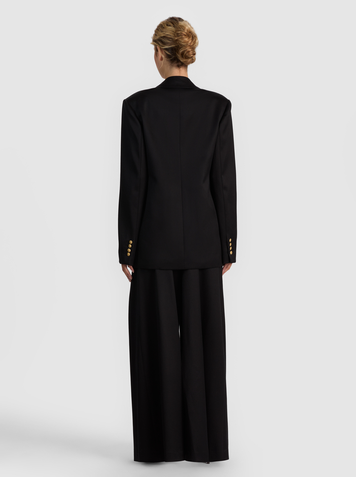 RONAN OVERSIZED BOXY BLAZER - BLACK image 3 - ALICE + OLIVIA
