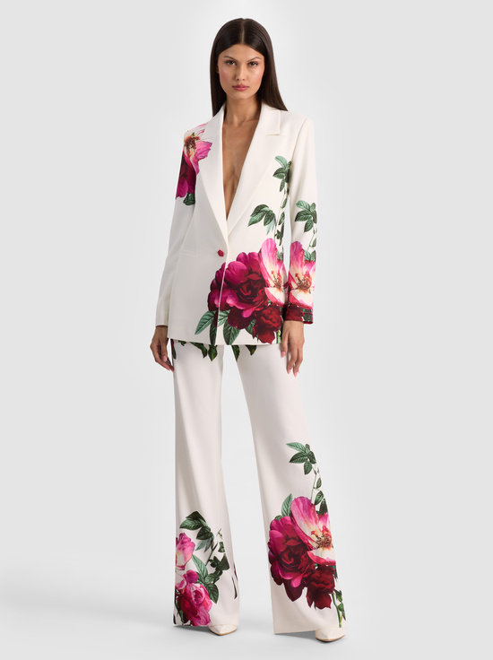 EMPRESS BLOOM OFF WHITE-DENNY BOYFRIEND BLAZER