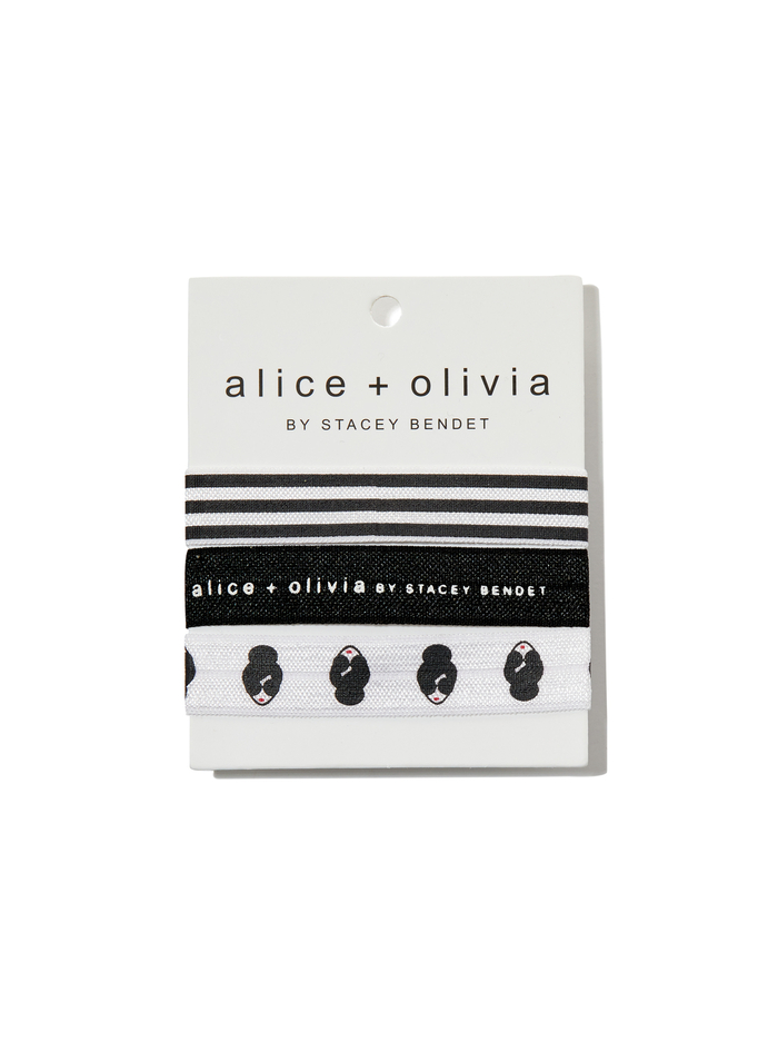 STACEFACE ELASTIC HAIRTIE SET - MULTI image 2 - ALICE + OLIVIA