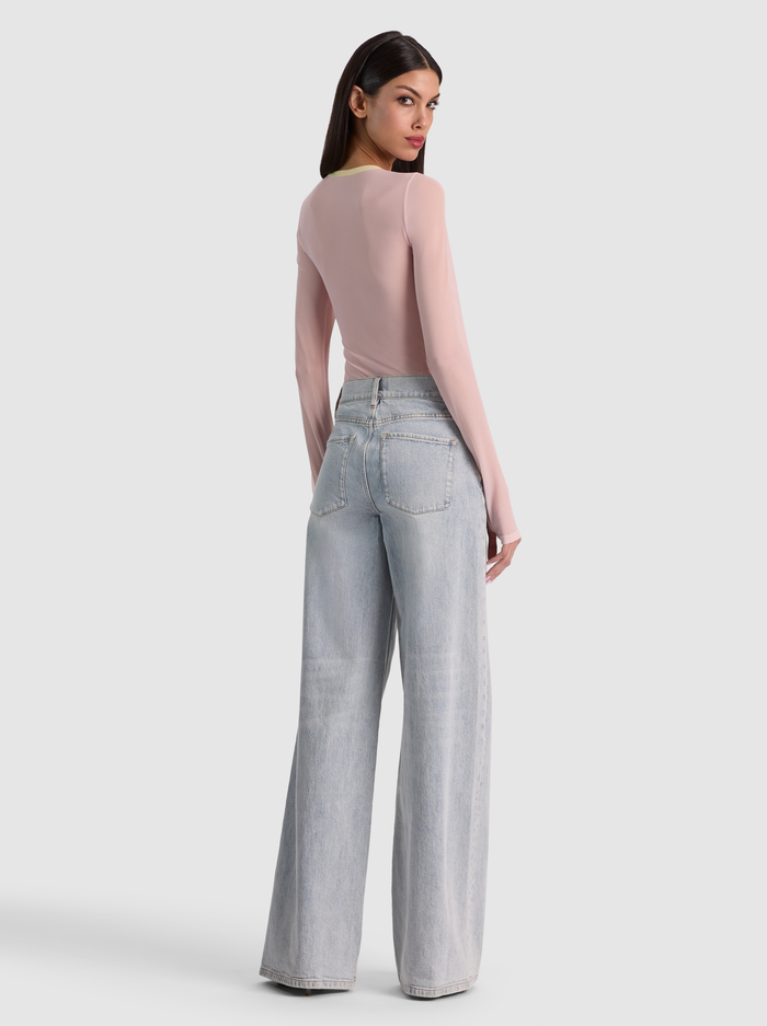 DELAINA EMBELLISHED TOP - GOOD VIBRATIONS image 2 - ALICE + OLIVIA