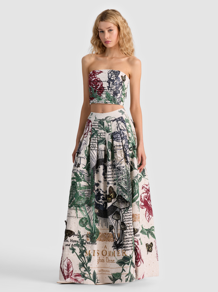 CERESI EMBELLISHED BANDEAU TOP - DREAMSCAPE image 4 - Alice And Olivia