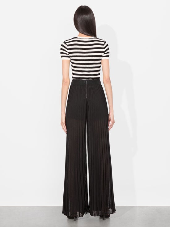 BLACK-ATHENA PLEATED PANT
