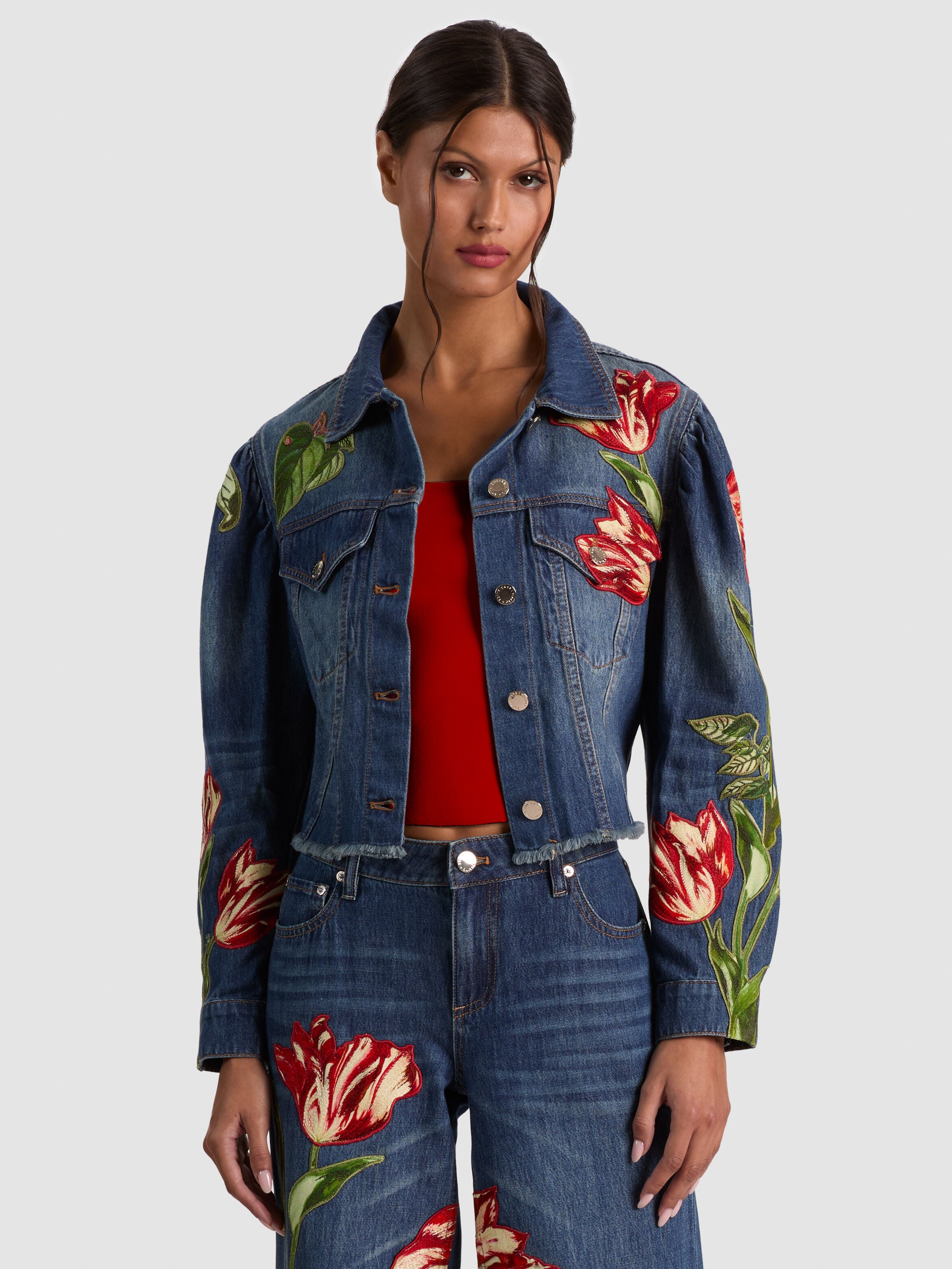Designer Denim Jackets | Jean Jackets | ALICE + OLIVIA