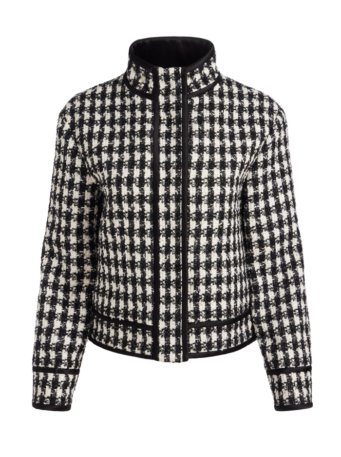 CORWIN JACKET - BLACK/WHITE image 5 - Alice And Olivia