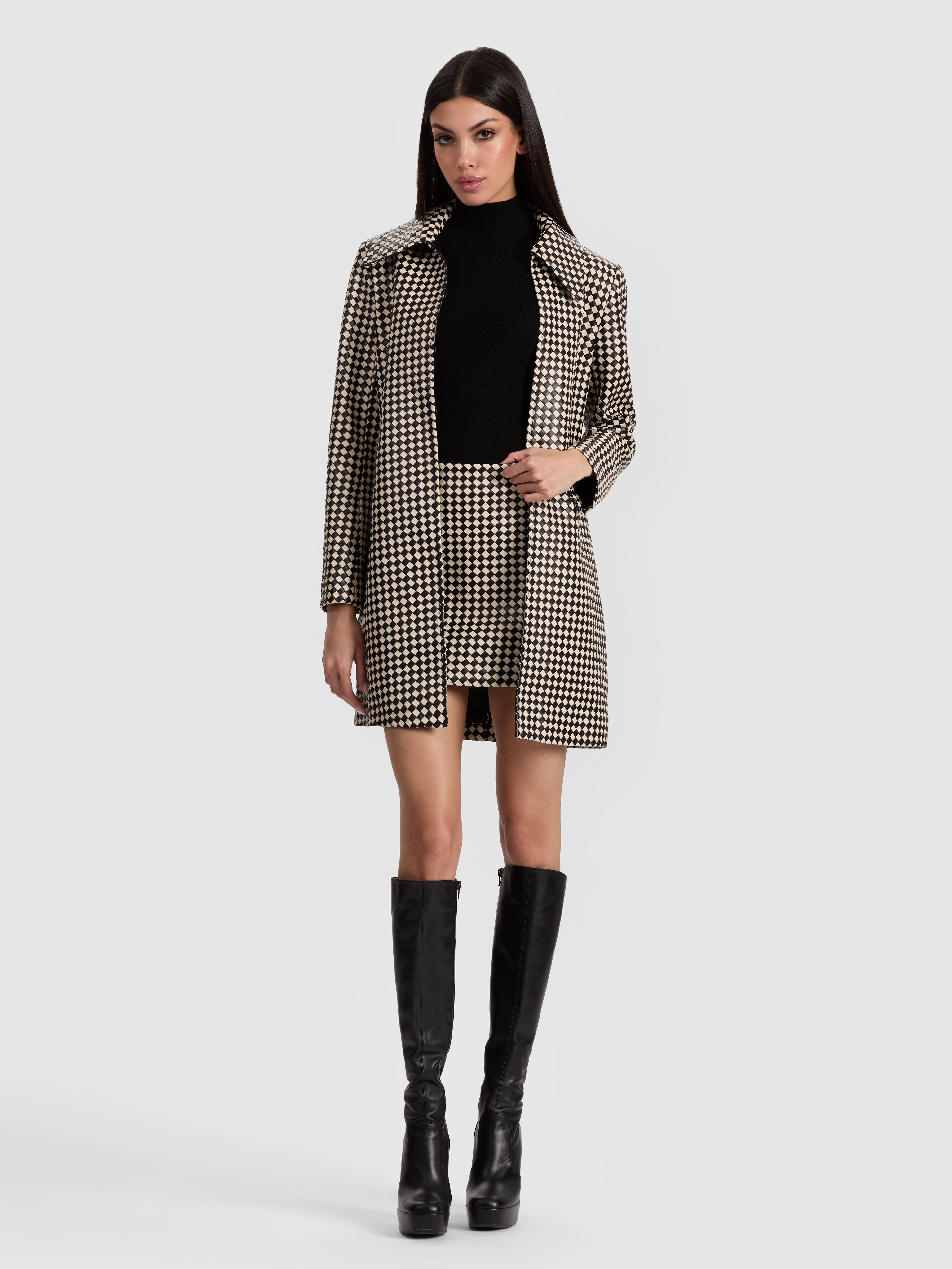 Designer Vegan-leather Skirts, Jackets, Pants & Dresses