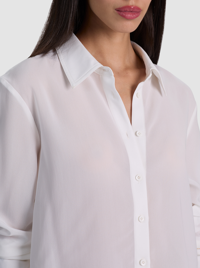 LEON BUTTON DOWN - OFF WHITE image 3 - ALICE + OLIVIA