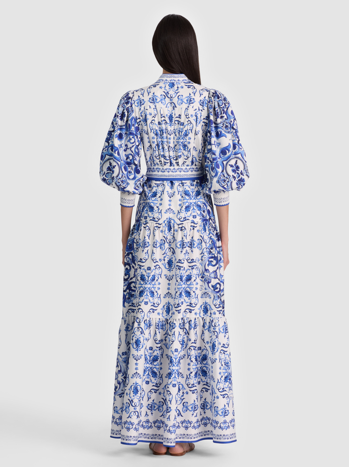 CORA MAXI SHIRT DRESS - SOLSTICE image 2 - ALICE + OLIVIA