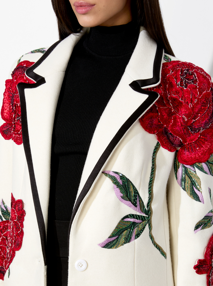 IVAN EMBELLISHED COAT - LE PARISIEN image 4 - Alice And Olivia