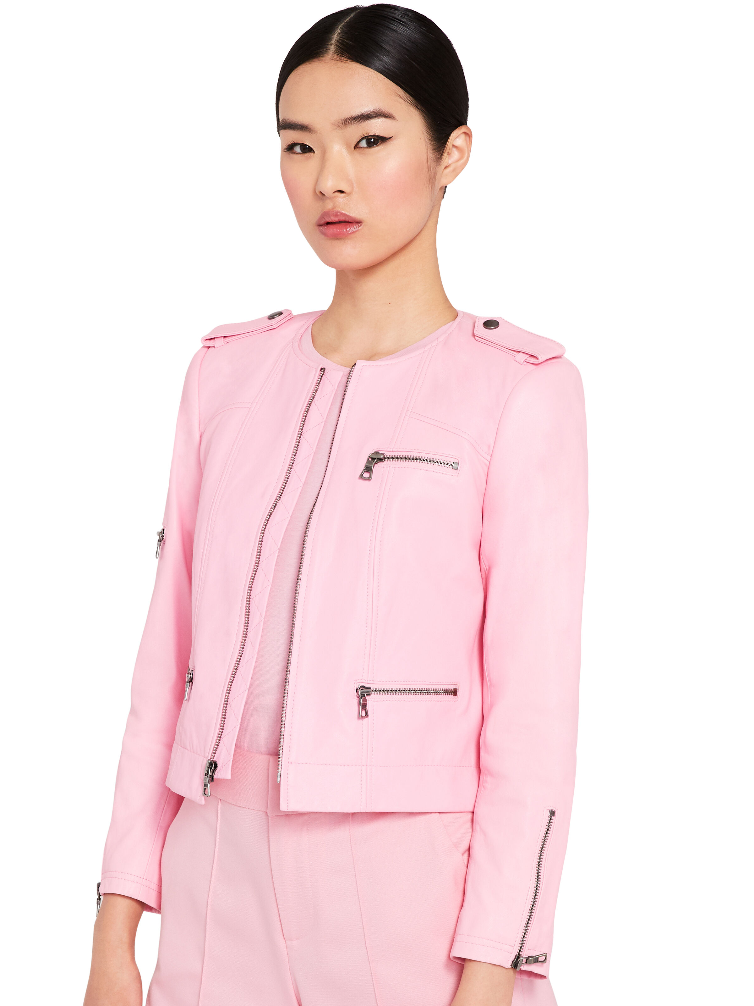 alice olivia leather jacket