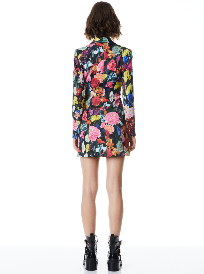 LATOYA BLAZER MINI DRESS - BOTANICAL GARDEN image 1 - Alice And Olivia