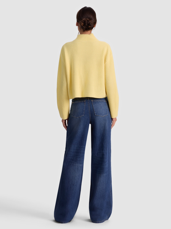 BUTTER-NANCE RIBBED TURTLENECK