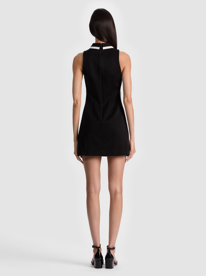 VELIA MINI DRESS - BLACK image 2 - Alice And Olivia