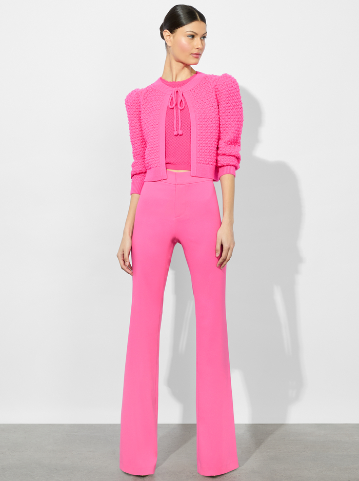 KITTY CARDIGAN - WILD PINK image 5 - Alice And Olivia