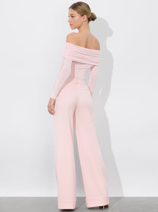 SHELL PINK-MOLLIE CONVERTIBLE BODYSUIT