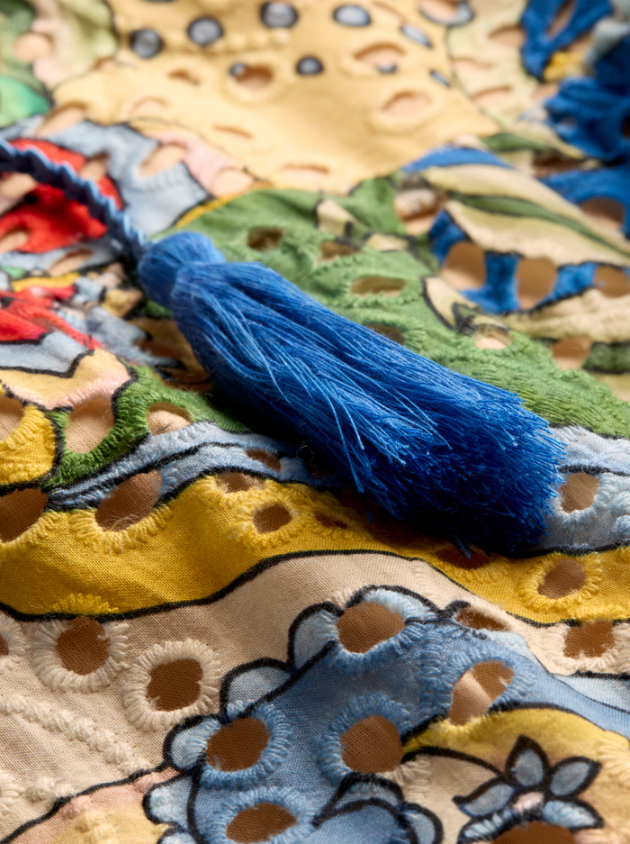 KAROLINA TIERED MAXI DRESS - HEAT WAVE image 1 - ALICE + OLIVIA