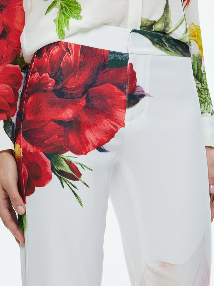 LIVI MID RISE TROUSER - LE PARISIEN image 3 - Alice And Olivia