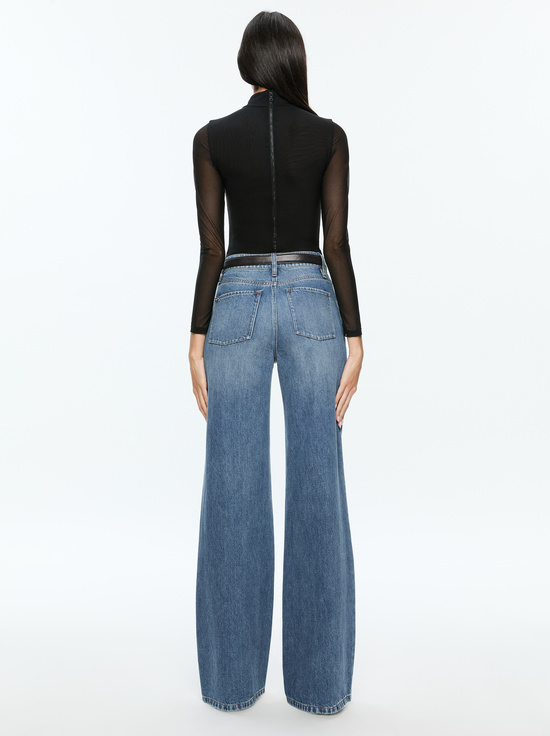 BLACK-CLARINDA BODYSUIT