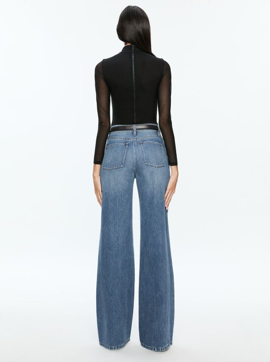 BLACK-CLARINDA BODYSUIT