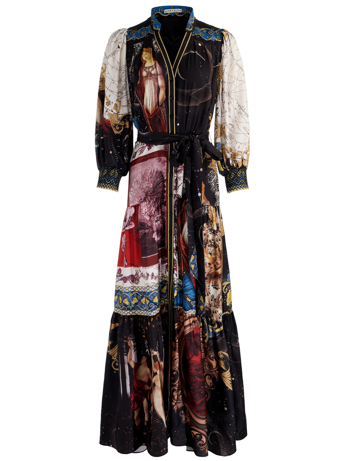 CORA MAXI SHIRT DRESS - MUSE image 5 - ALICE + OLIVIA