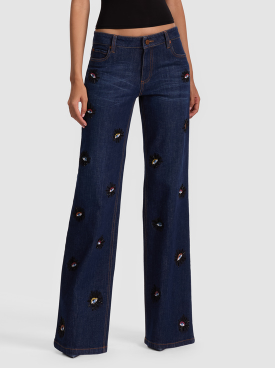 CATHERINE DARK-ROXIE EMBELLISHED JEAN