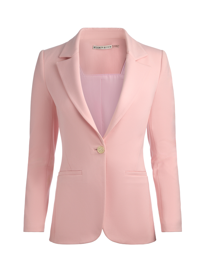 BLAKE FITTED BLAZER - ENGLISH ROSE image 5 - ALICE + OLIVIA